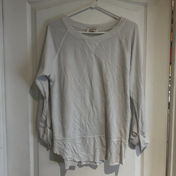 Happy Days USA Light Grey Long-Sleeve Sweatshirt - Picture 1 of 4